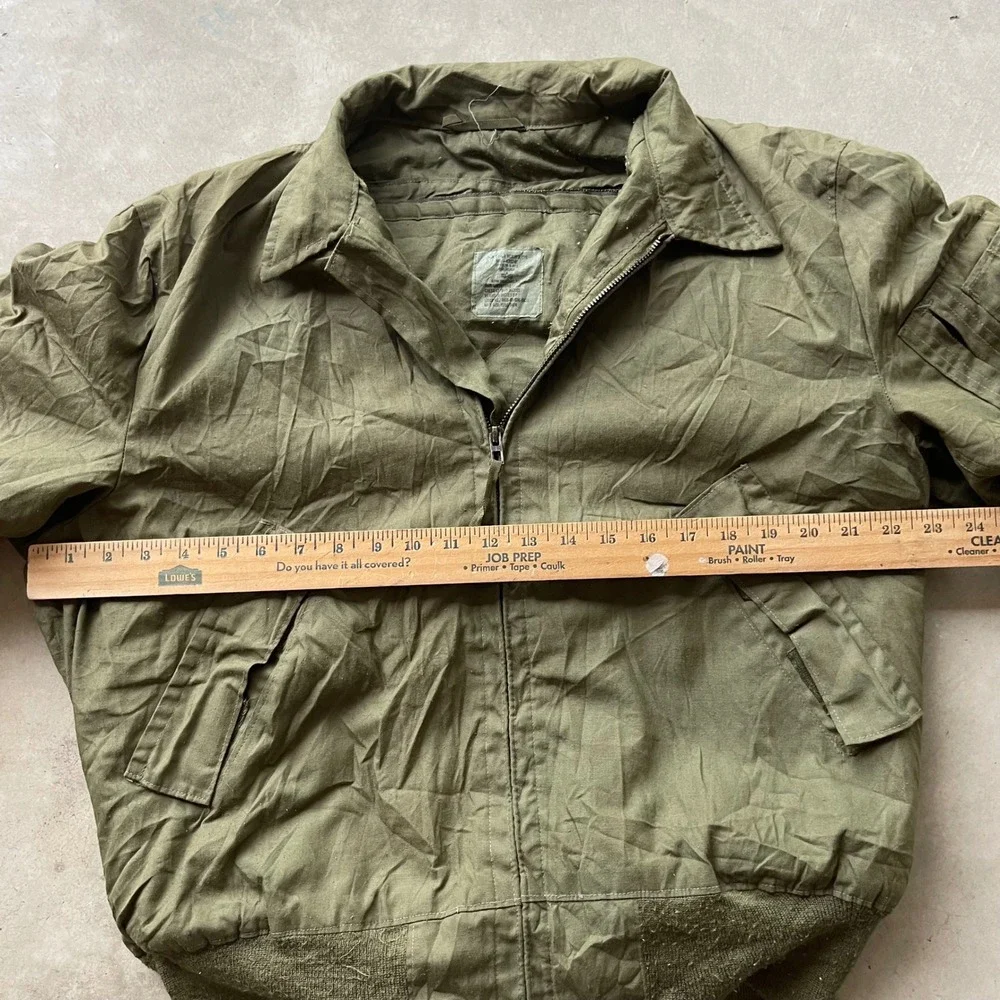 Alpha Industries Cold Weather CVC Tanker Jacket Large Long Olive Drab